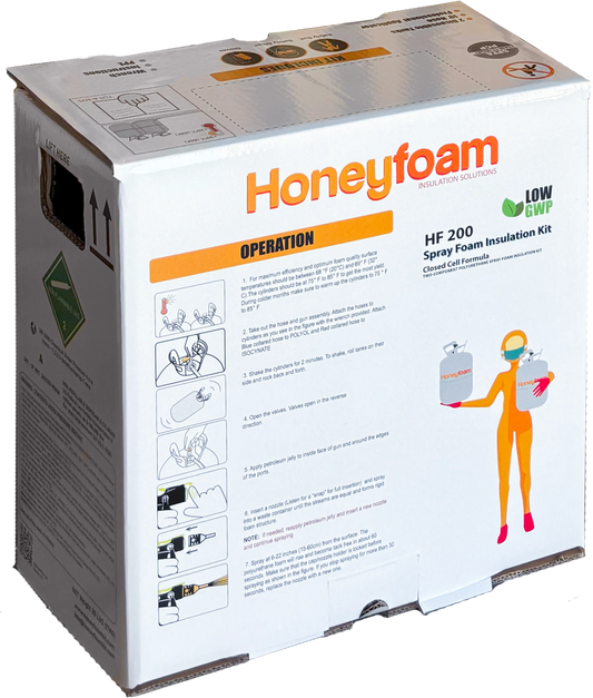 Honeyfoam HF200 Spray Foam Kit (QR) - Honeyfoam