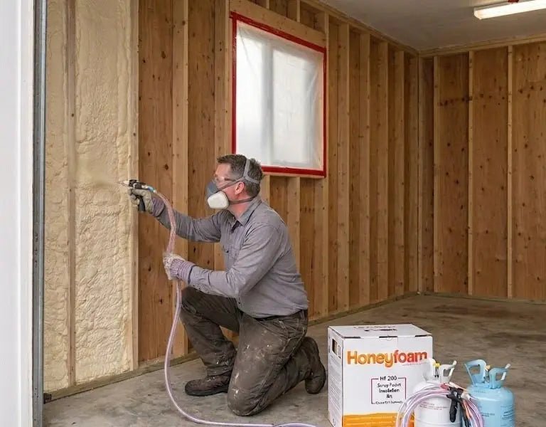 DIY Garage Insulation: Transforming Your Space with Spray Foam - Honeyfoam