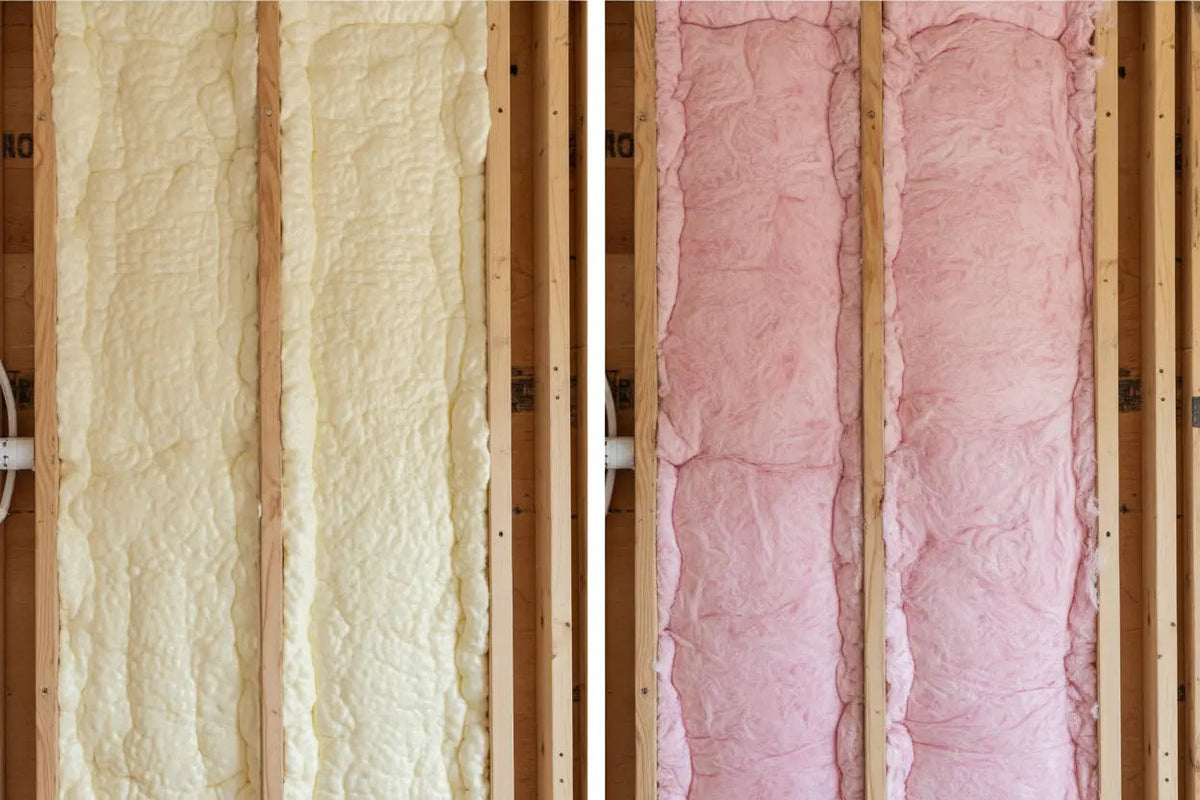 Spray Foam vs. Fiberglass: Why Honeyfoam Kit Outperforms the "Pink Stuff" - Honeyfoam