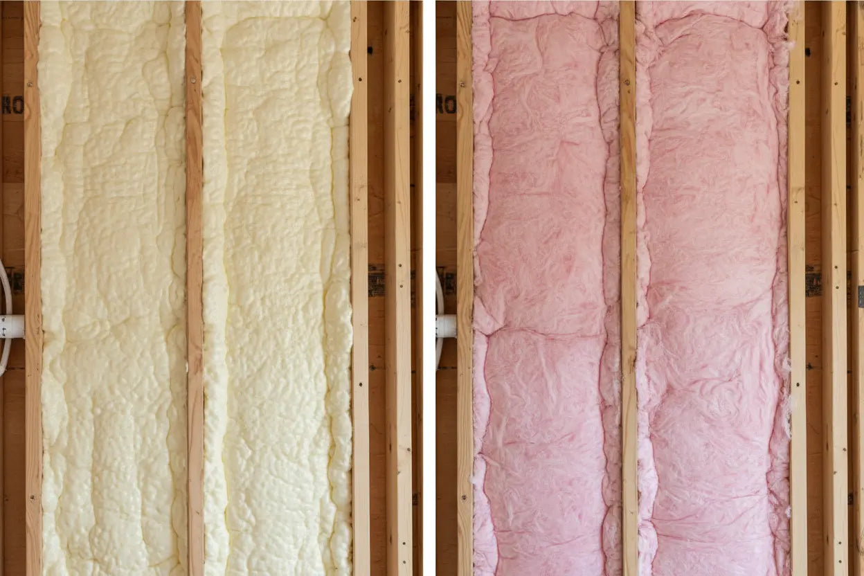 Spray Foam vs. Fiberglass: Why Honeyfoam Kit Outperforms the "Pink Stuff" - Honeyfoam