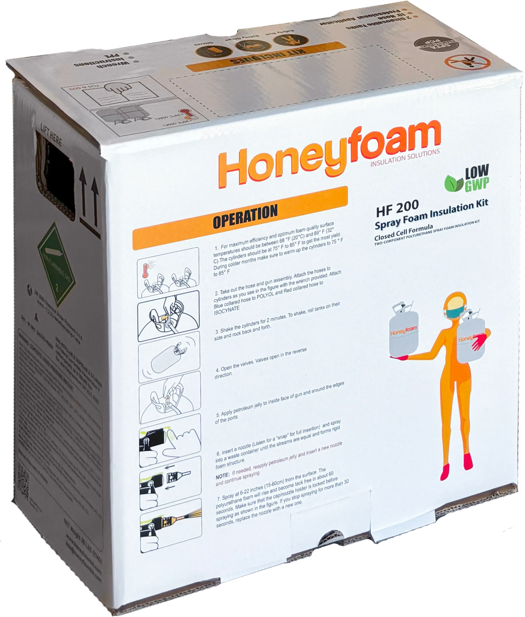 Honeyfoam HF200 Spray Foam Kit (QR) - Honeyfoam