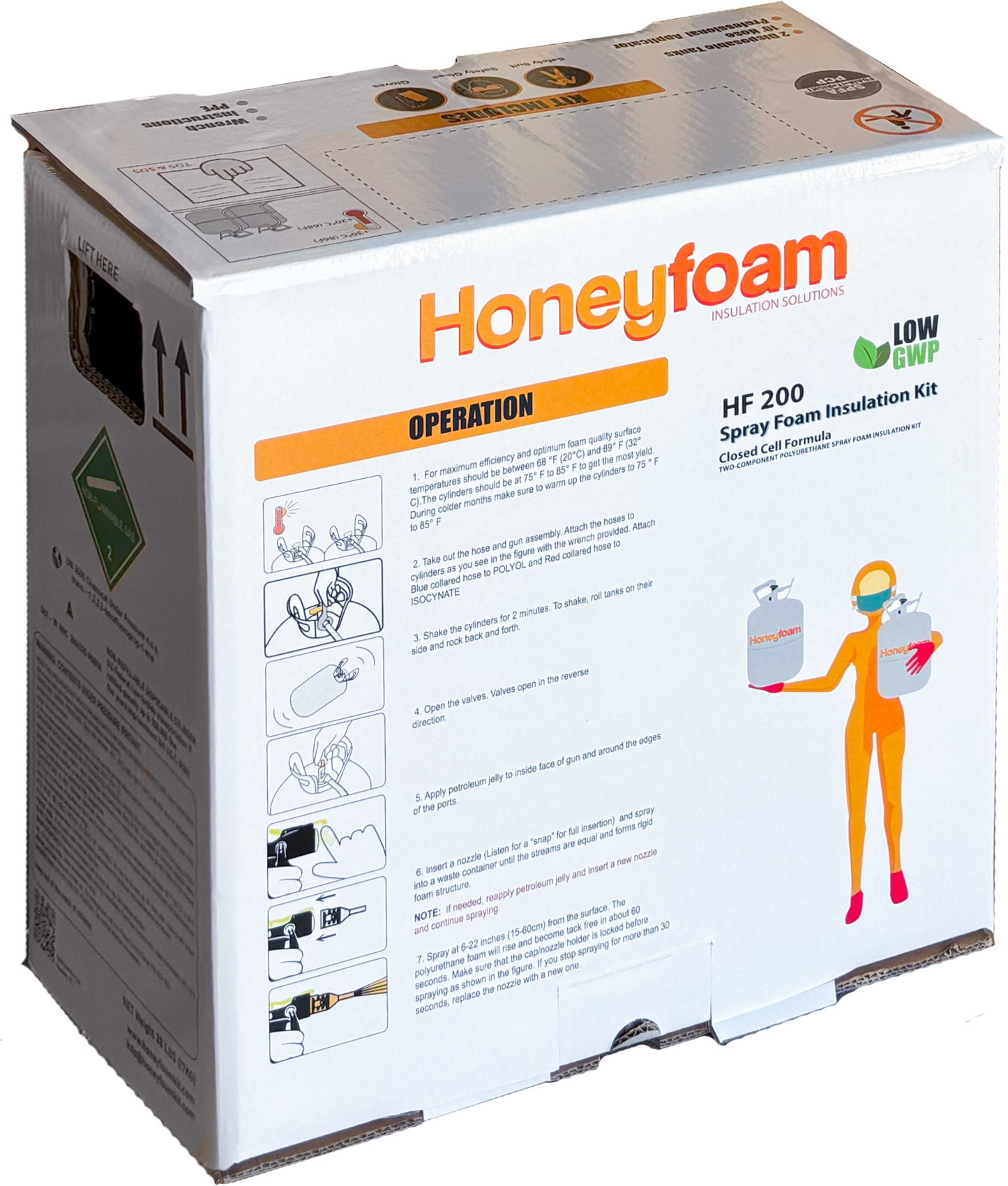Honeyfoam HF200 Spray Foam Kit (QR)
