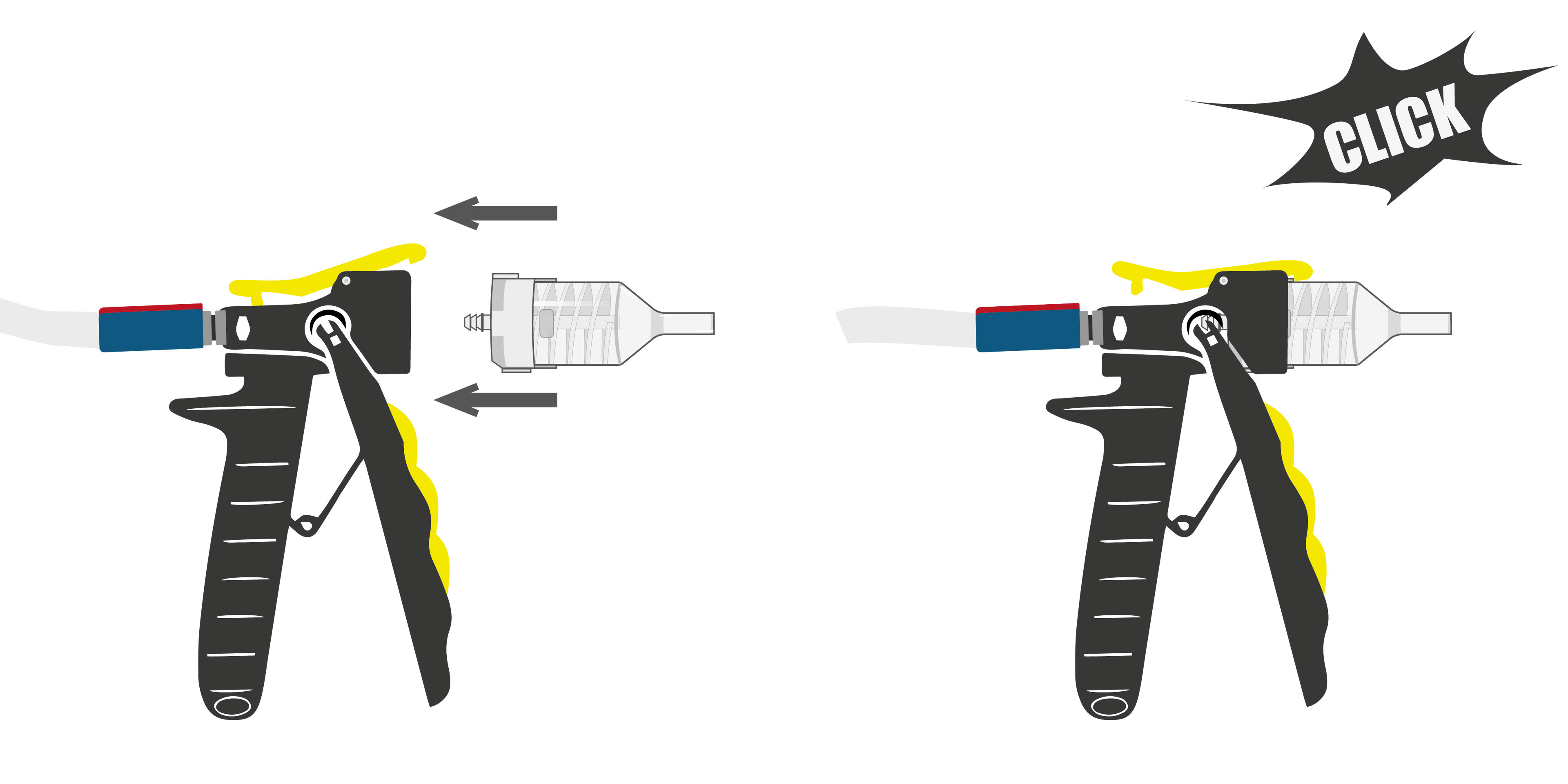Spray Foam Gun and Hose Set Honeyfoam