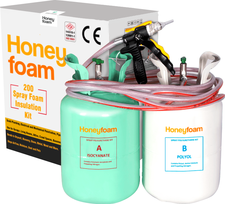 Honeyfoam HF200 Spray Foam Kit (Slow Rise)