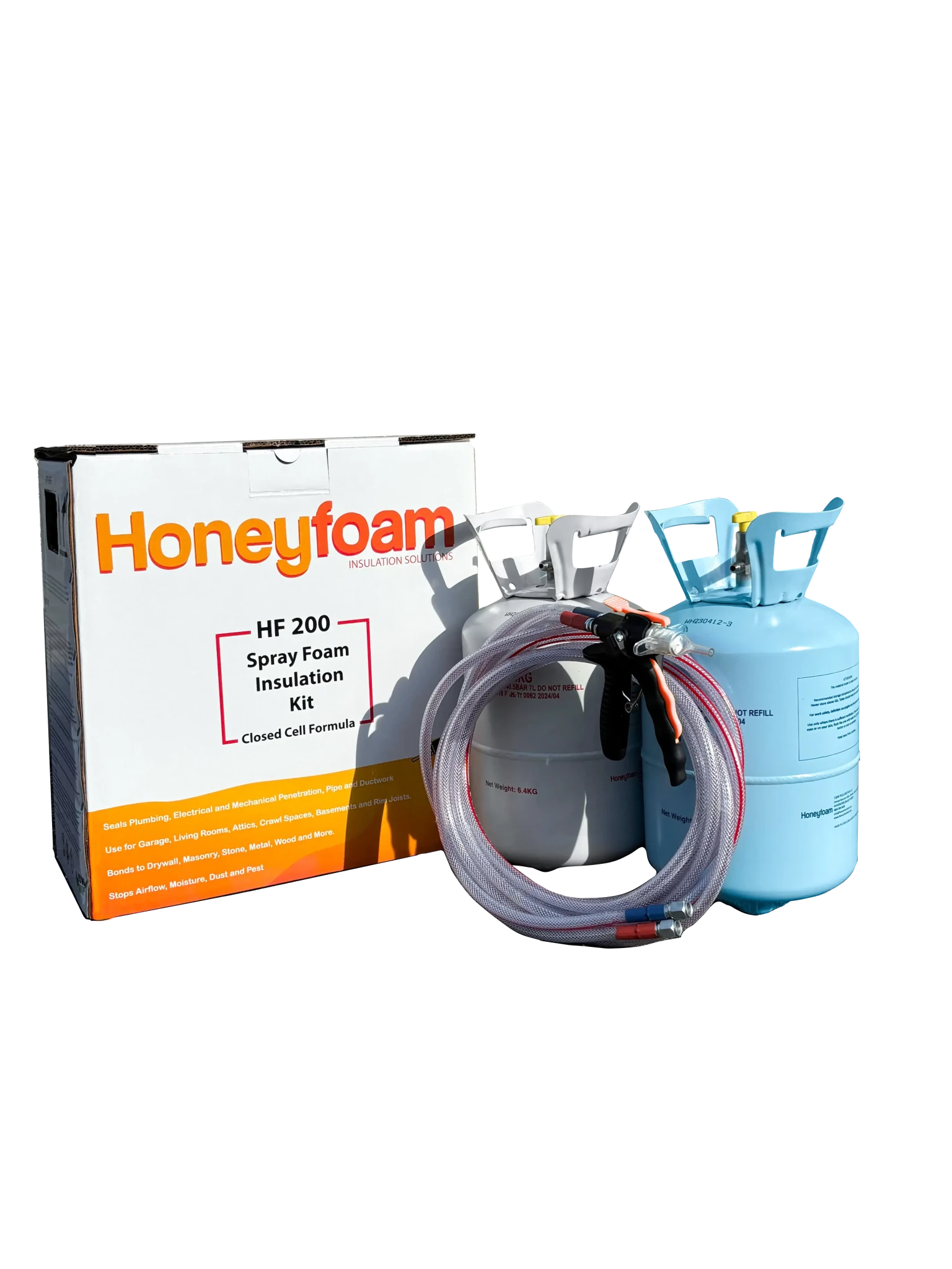 Honeyfoam HF200 Spray Foam Insulation Kit (QR) - Honeyfoam