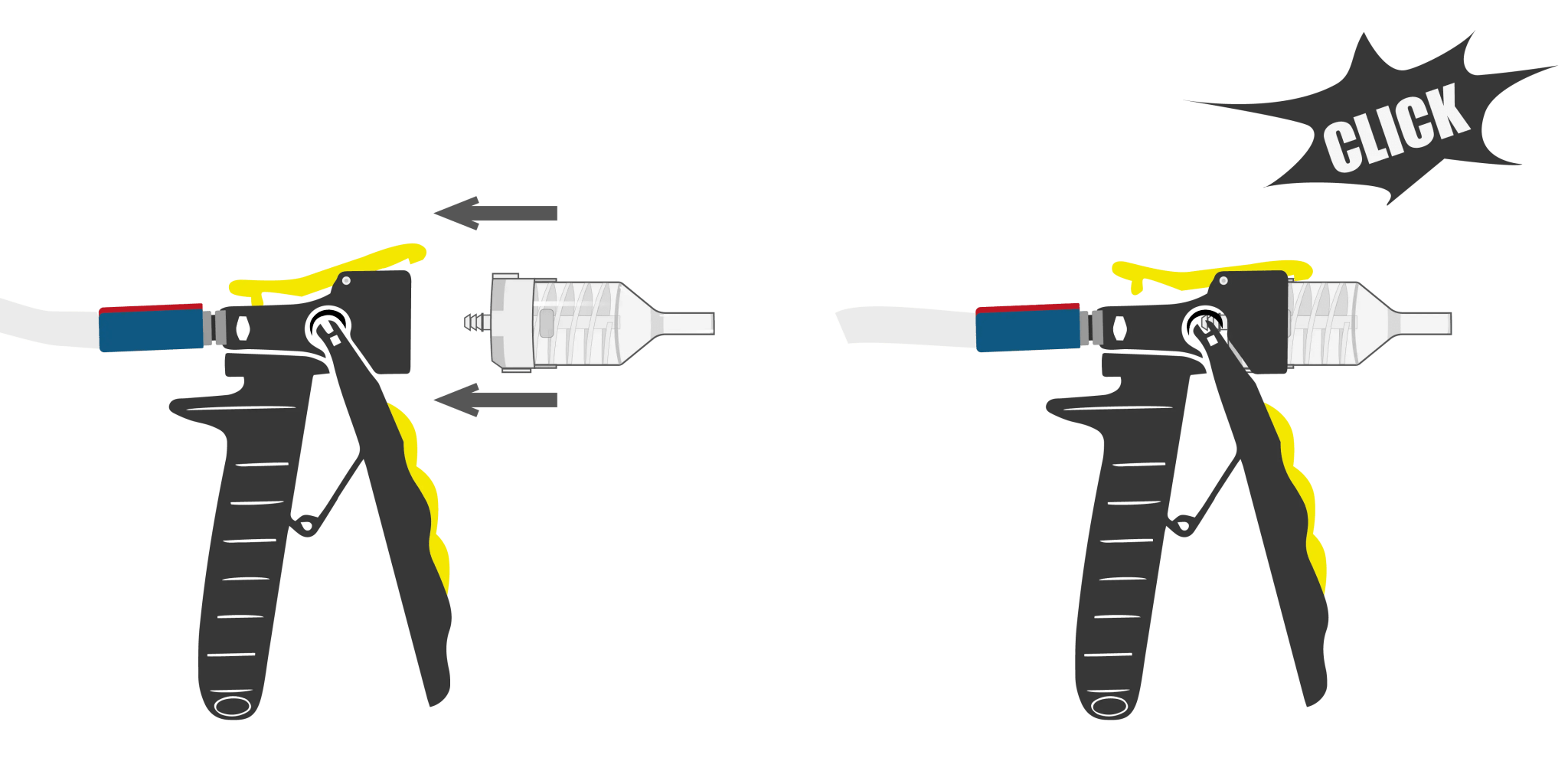 Spray Foam Gun and Hose Set - Honeyfoam